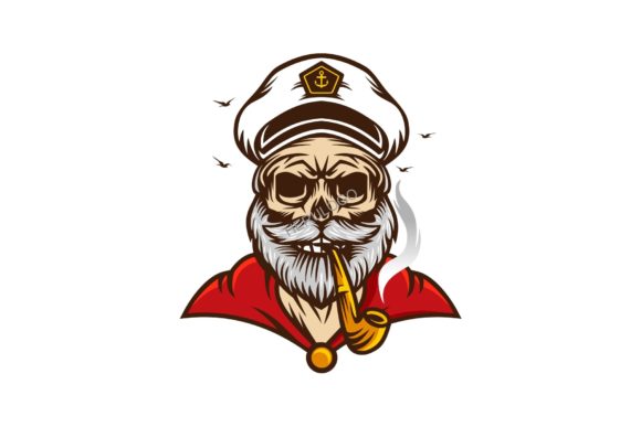 Download Captain Skull Sailor Man - Skull Collection